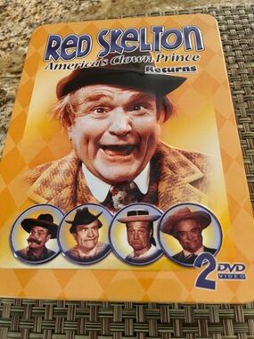 Red Skeleton 2dvd set in metal box